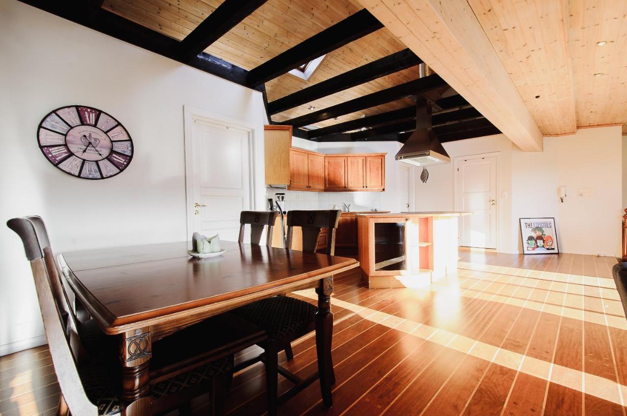 Spacious Penthouse With Grand Terrace Bergen Esterno foto